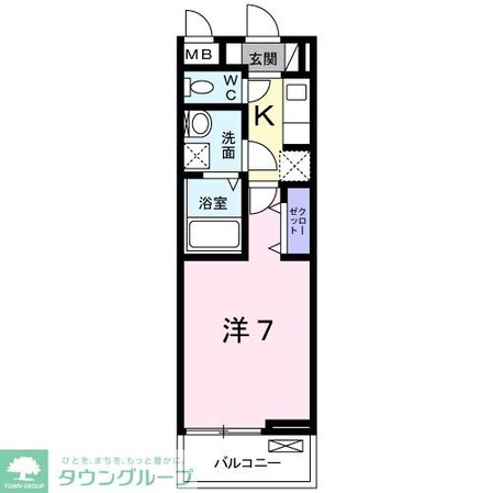 カリーノIVの物件間取画像